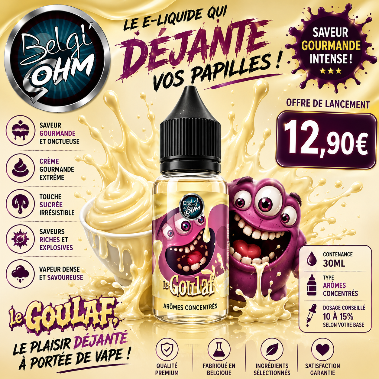 belgi'ohm concentre goulaf 30 ml