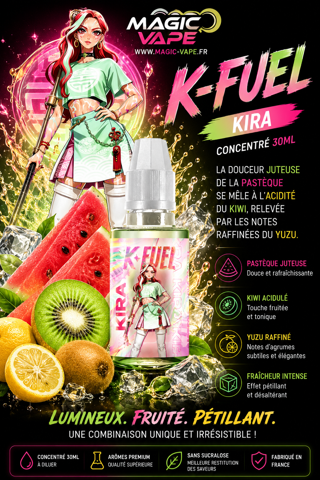 Concentré Kira 30 Ml – K-Fuel