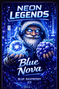 Offre De Lancement Neon Legends 100ml 5 blue nova néon legends 100ml e-liquide framboise bleue fraîche création magic-vape française