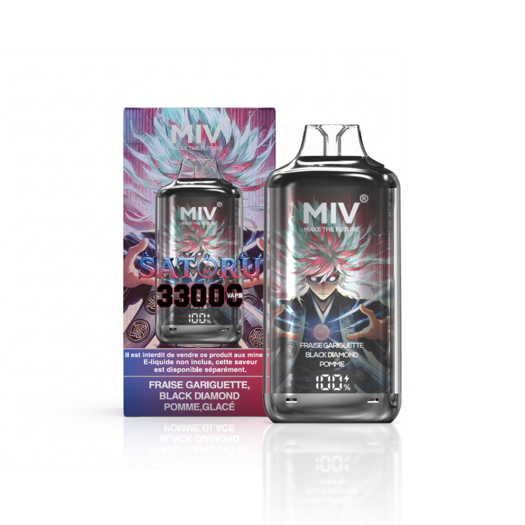 miv pod rechargeable fraise gariguette 33000 puffs
