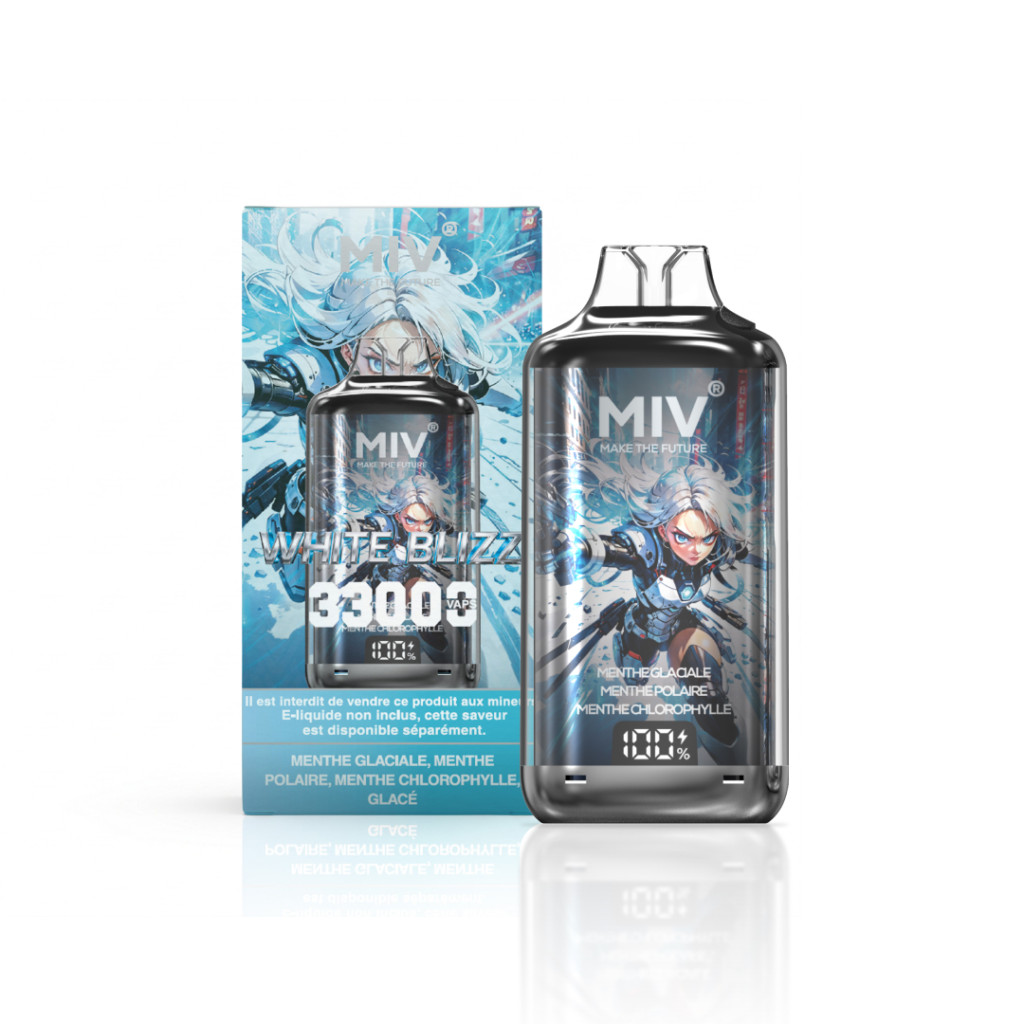 miv pod rechargeable menthe glaciale menthe polaire menthe chlorophylle