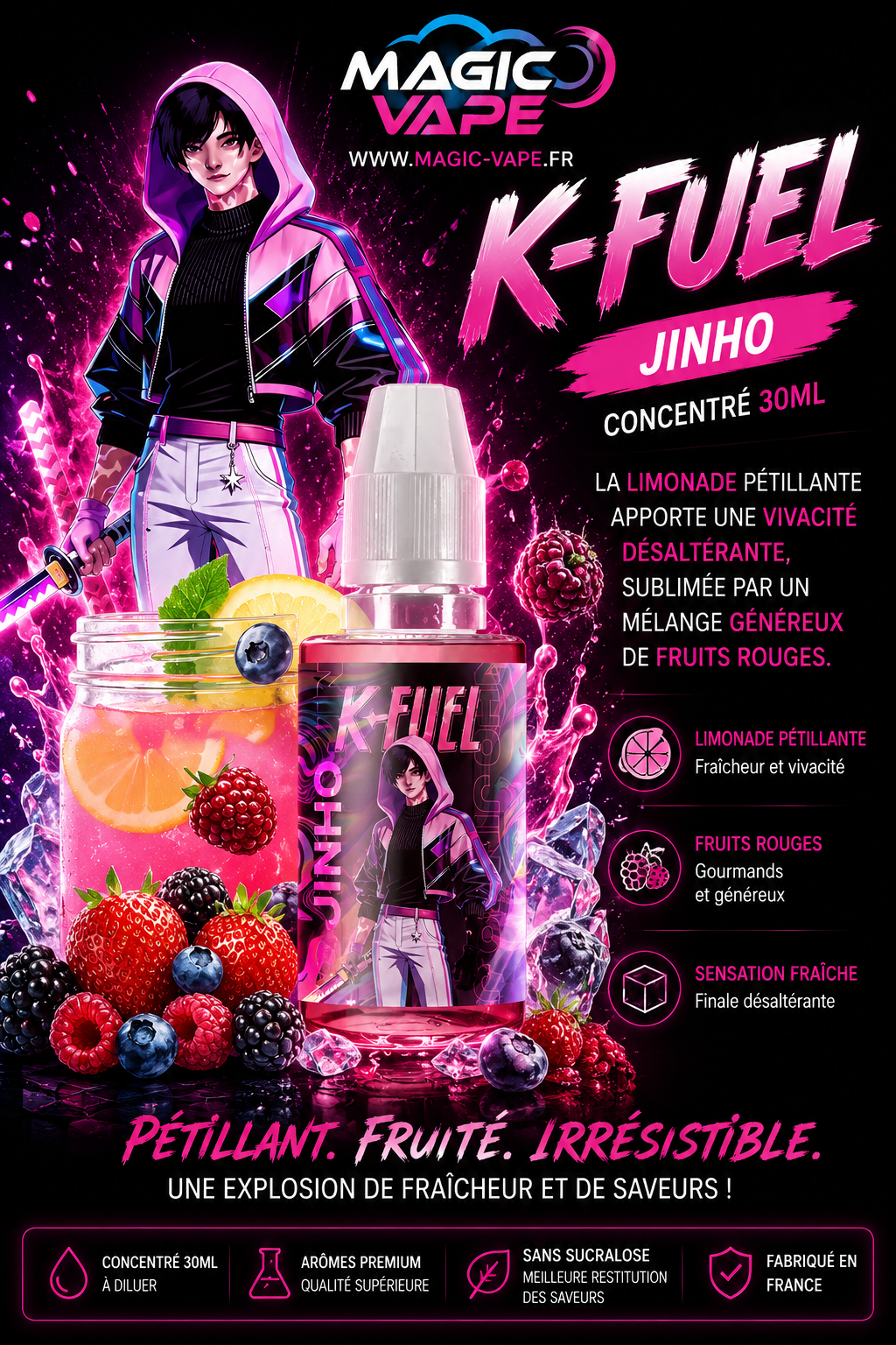 Concentré Jinho 30 Ml – K-Fuel