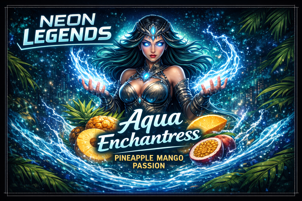 neon legends 100ml gamme française créée par Magic Vape