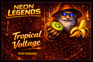 Offre De Lancement Neon Legends 100ml 3 tropical voltage néon legends 100ml e-liquide kiwi banane création magic-vape française