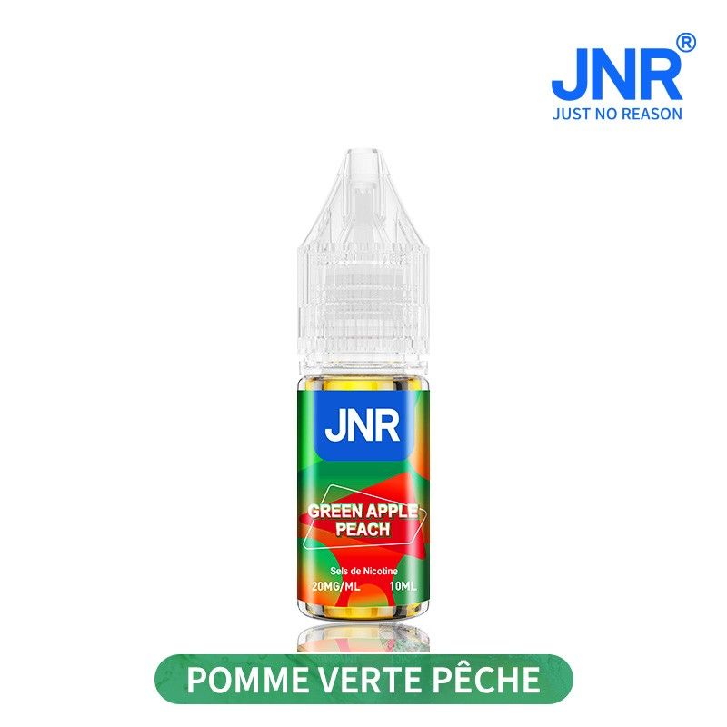 E-Liquides Nic Salts 10 Ml 20 Mg – JNR 4 Green Apple Peach jnr