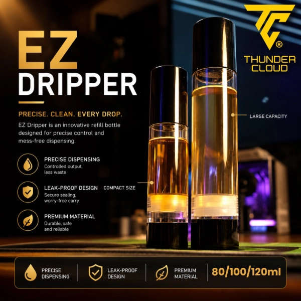 bouteille ez dripper flacon remplissage e liquide