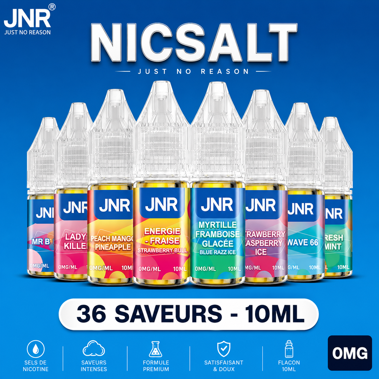 E-Liquides 10 Ml 0 Mg – JNR
