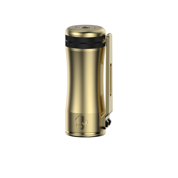 Mod Méca Bonza Pro Hammered – Thunder Cloud X Vaping Bogan 2 Mod Meca Bonza Pro Hammered Thunder Cloud x Vaping Bogan en laiton compatible accu 21700 20700 18650 avec switch Side Fire réglable.
