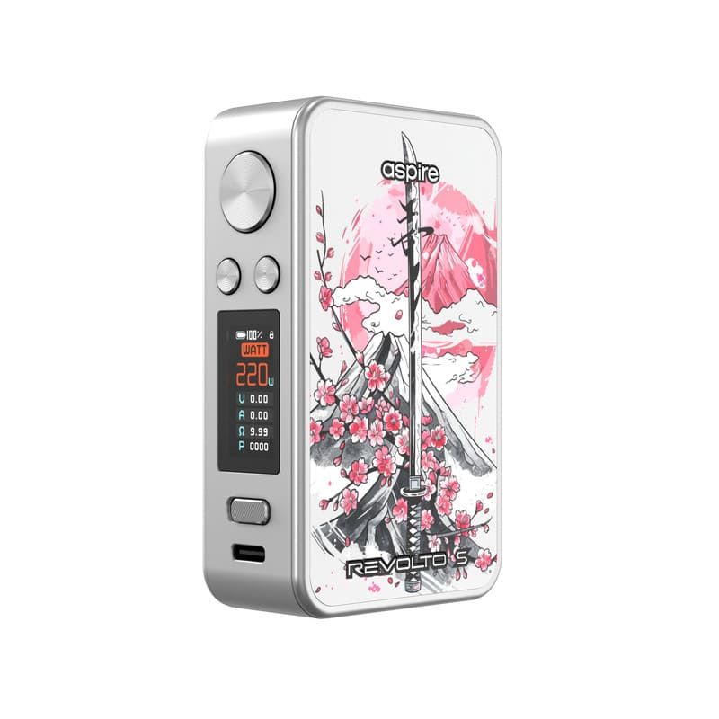 Box Revolto S Special Edition – Aspire 2 revolto s mod silver katana blossom 3