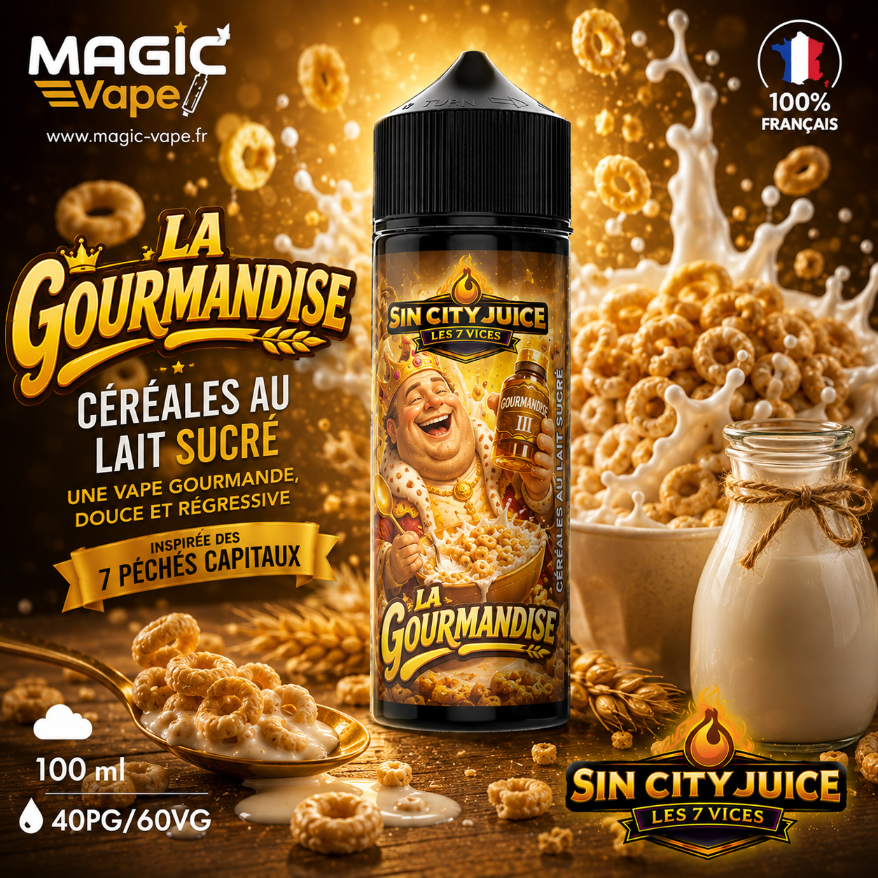 La Gourmandise – Sun City Juice 100 ml