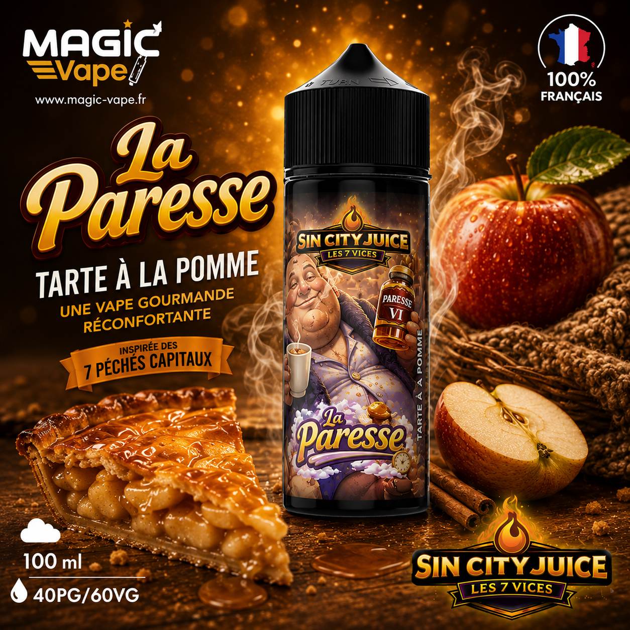 La Paresse – Sun City Juice 100 ml