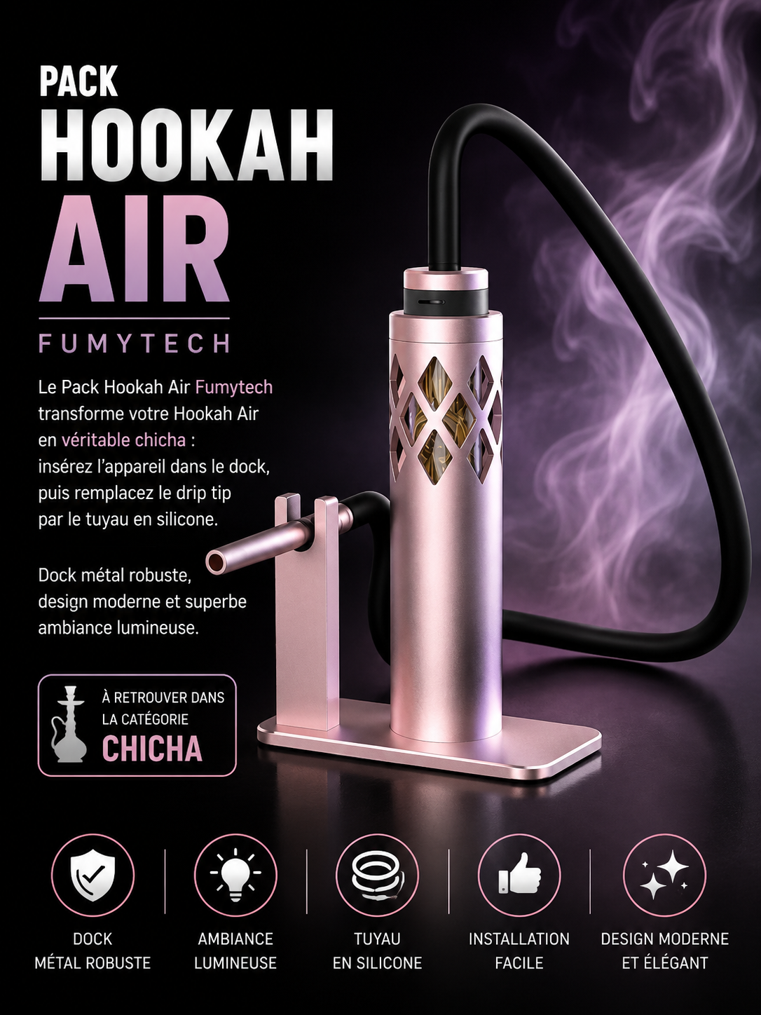 Pack Hookah Air – Fumytech 4 pack hookah air fumytech