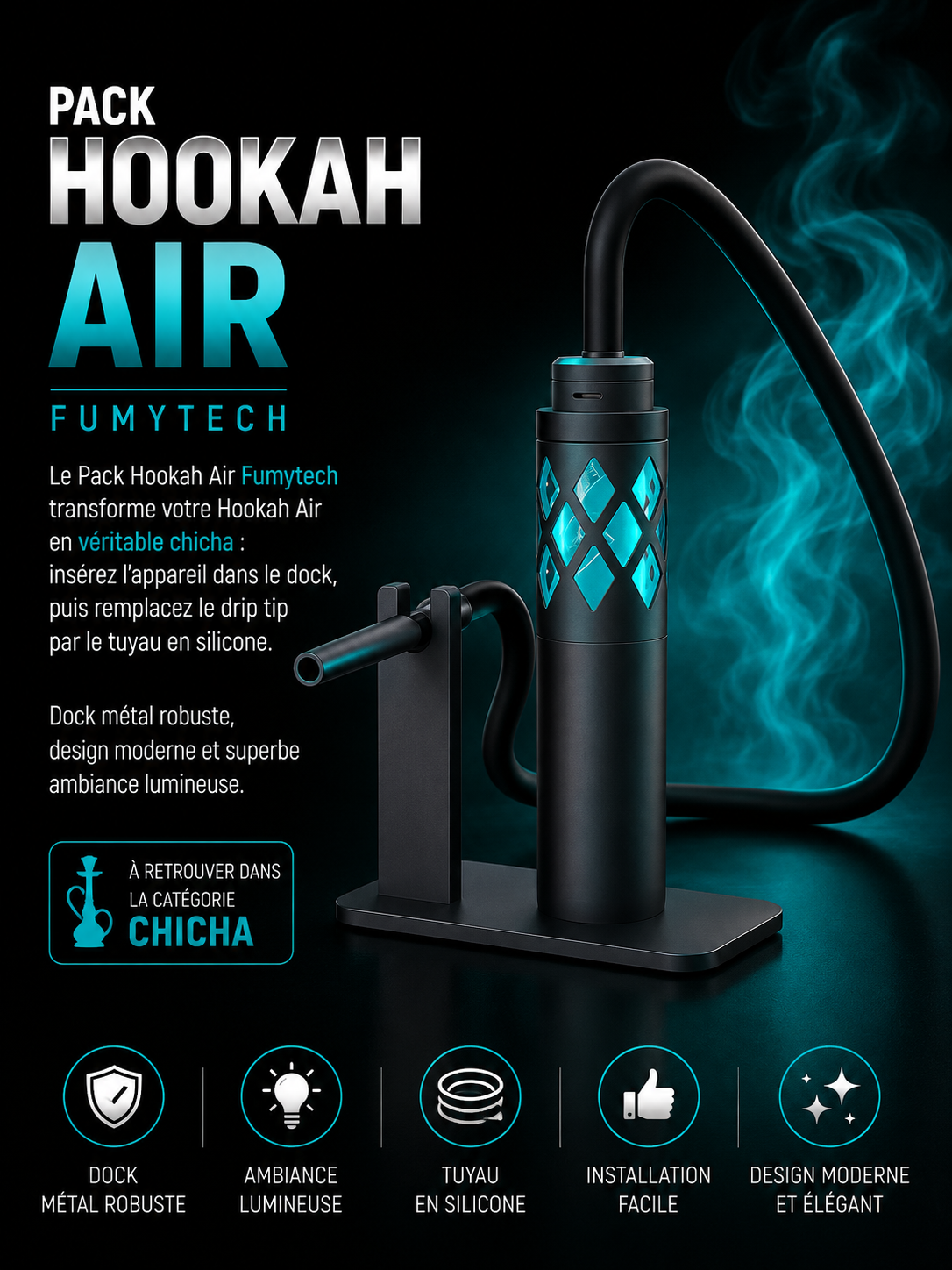 Pack Hookah Air – Fumytech 6 pack hookah air fumytech