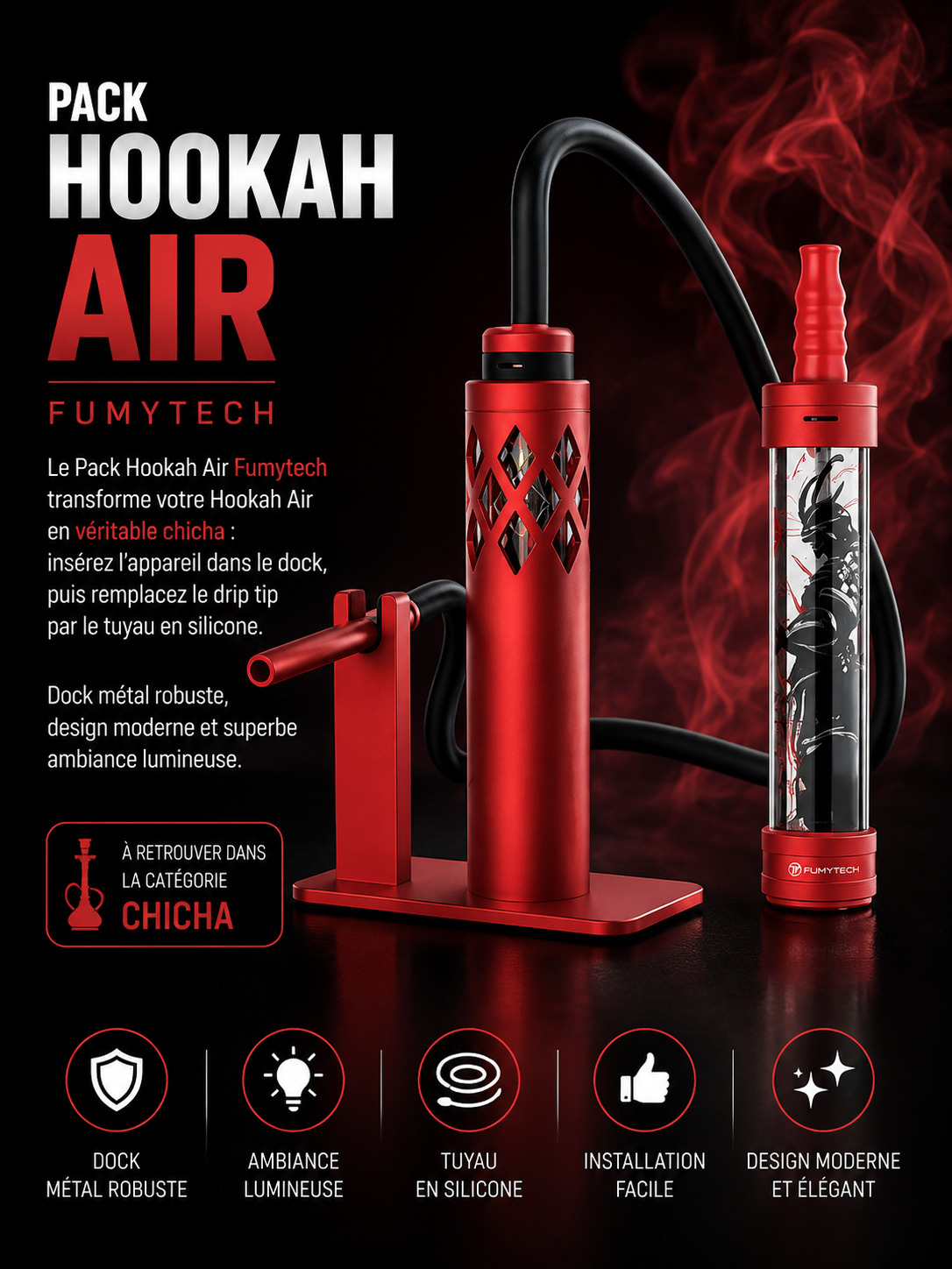 Pack Hookah Air – Fumytech 3 pack hookah air fumytech