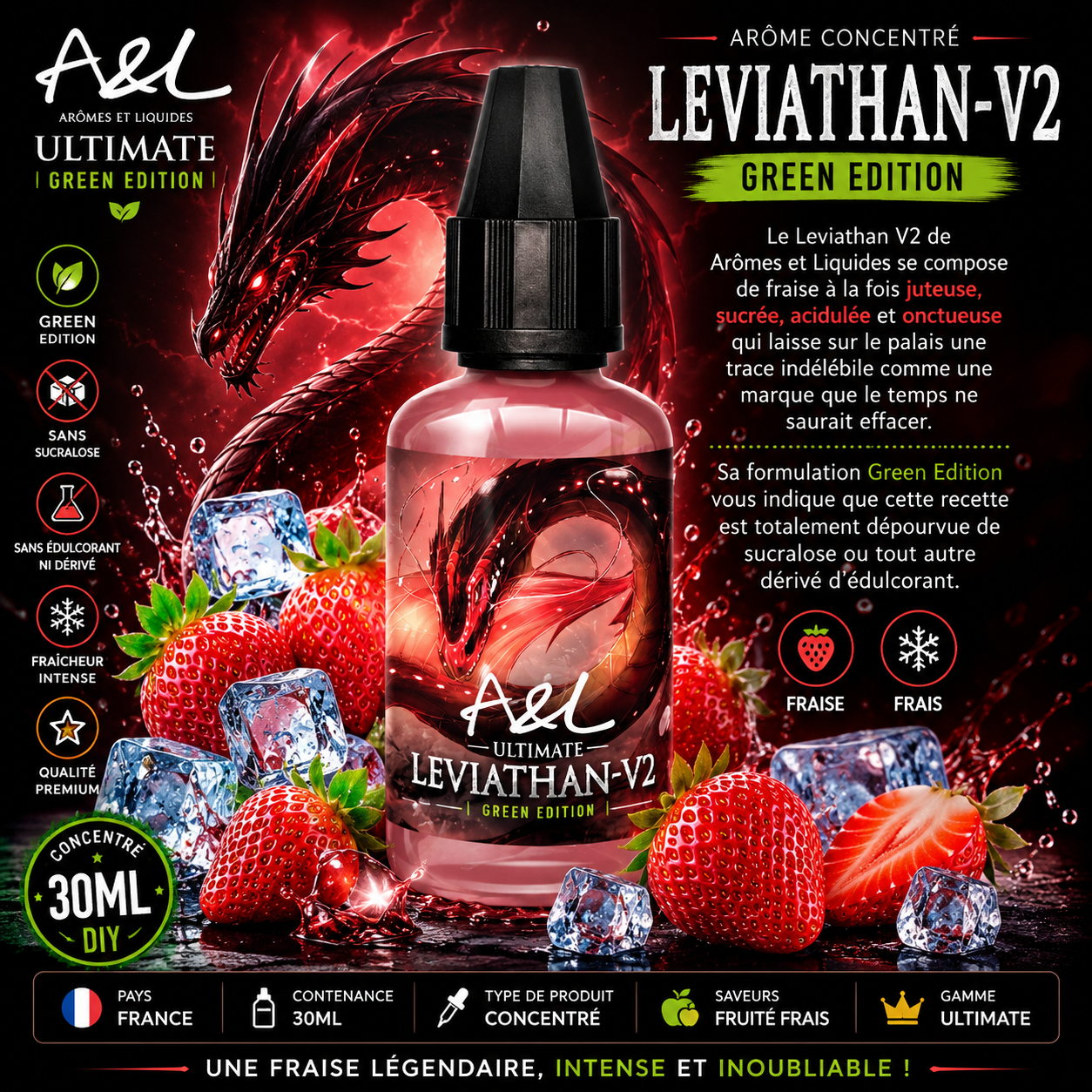 concentré leviathan v2 green edition 30ml