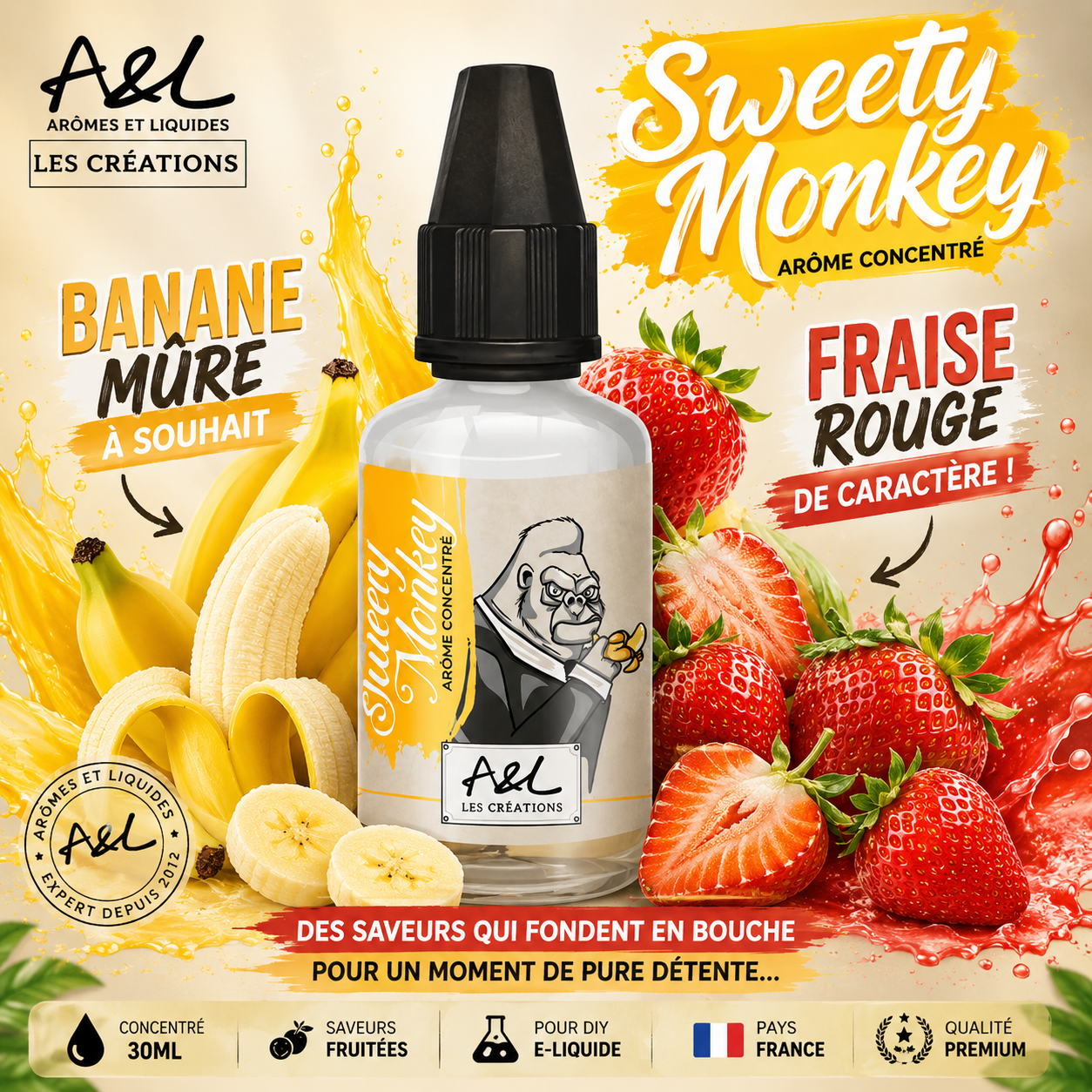 concentré sweety monkey 30ml