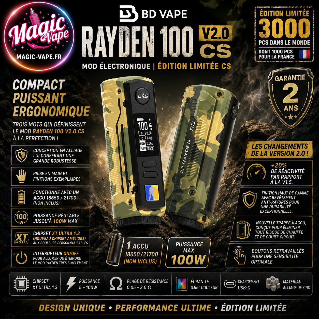 rayden 100 v2 bd vape