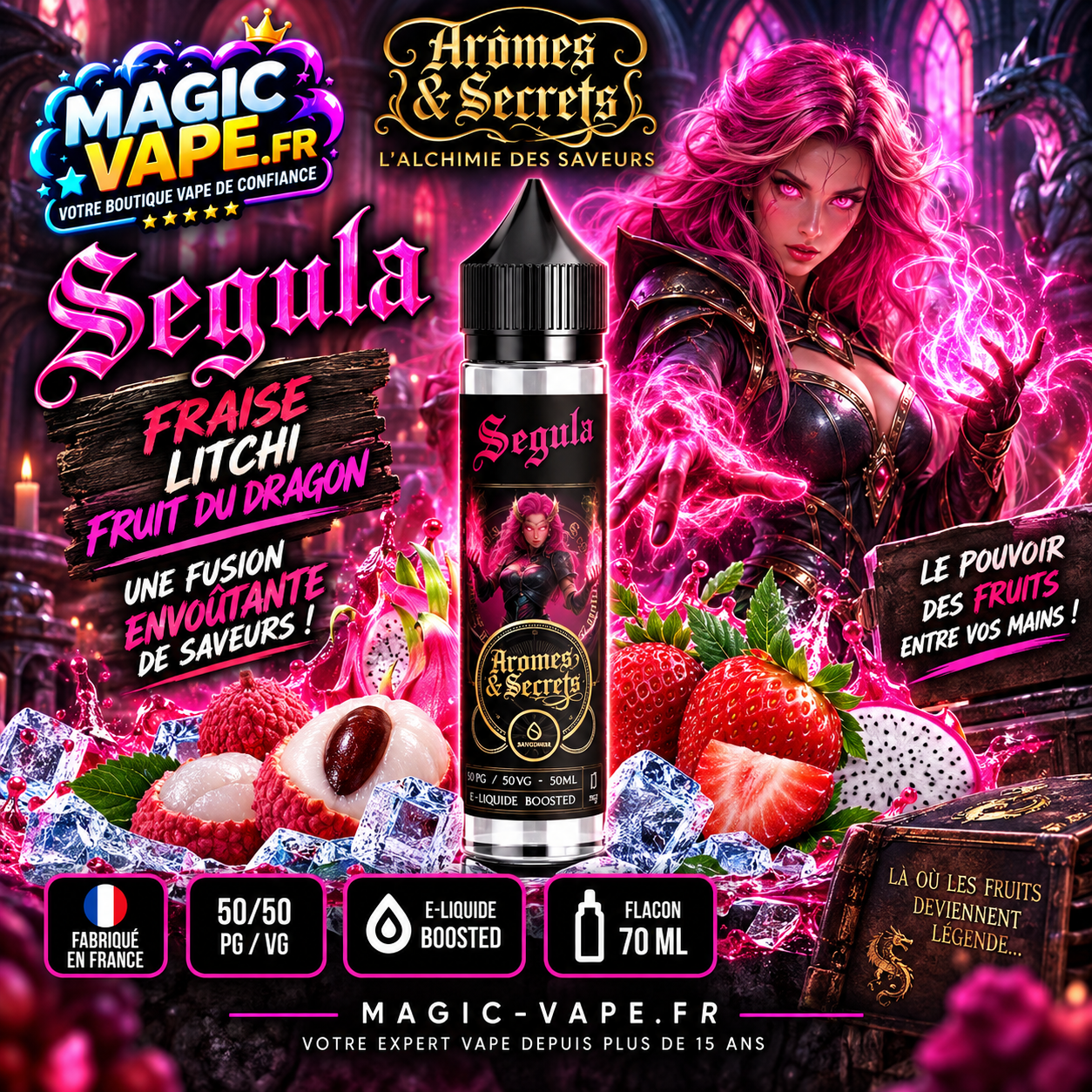 Eliquide Segula Arômes et Secrets 50ml