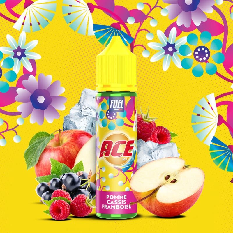 ACE 50ml 0mg Maison Fuel Pomme Cassis Framboise