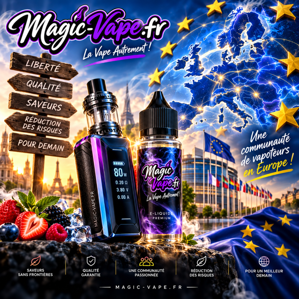 Réglementation européenne vape 2026 : TPD 3, arômes, taxes et calendrier des changements 3 réglementation européenne vape 2026 arômes e-liquides