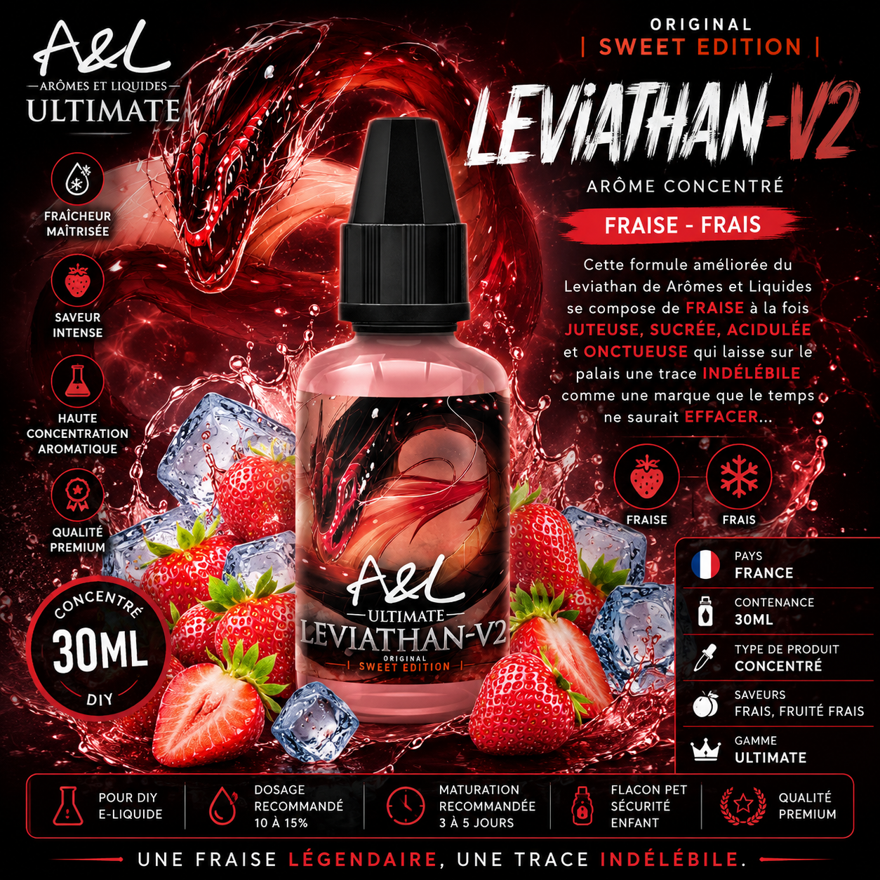 concentré leviathan v2 sweet edition 30ml