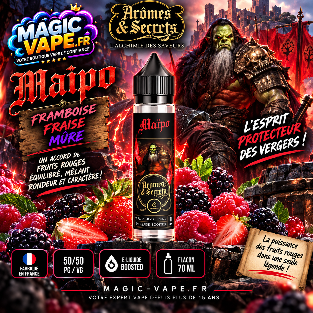 Eliquide Maipo Arômes et Secrets 50ml