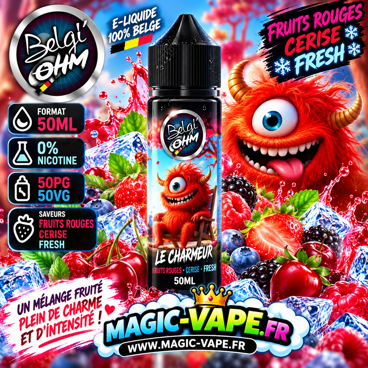 Le Charmeur Belgi'Ohm - 50ml