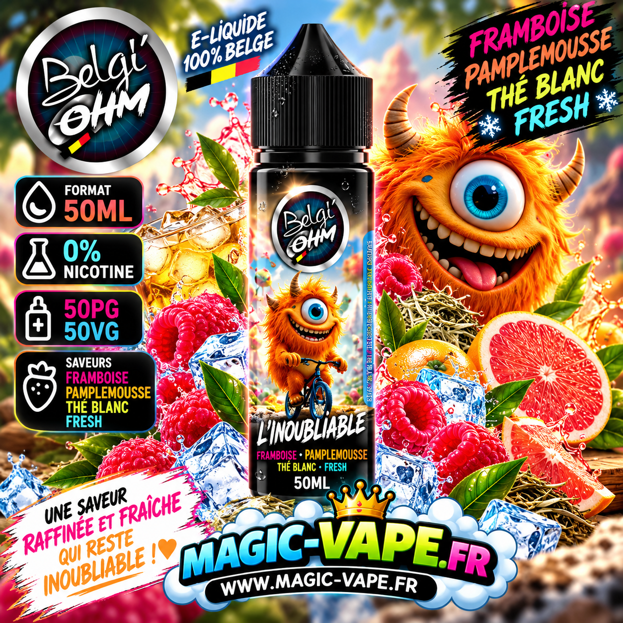 L'Inoubliable Belgi'Ohm - 50ml