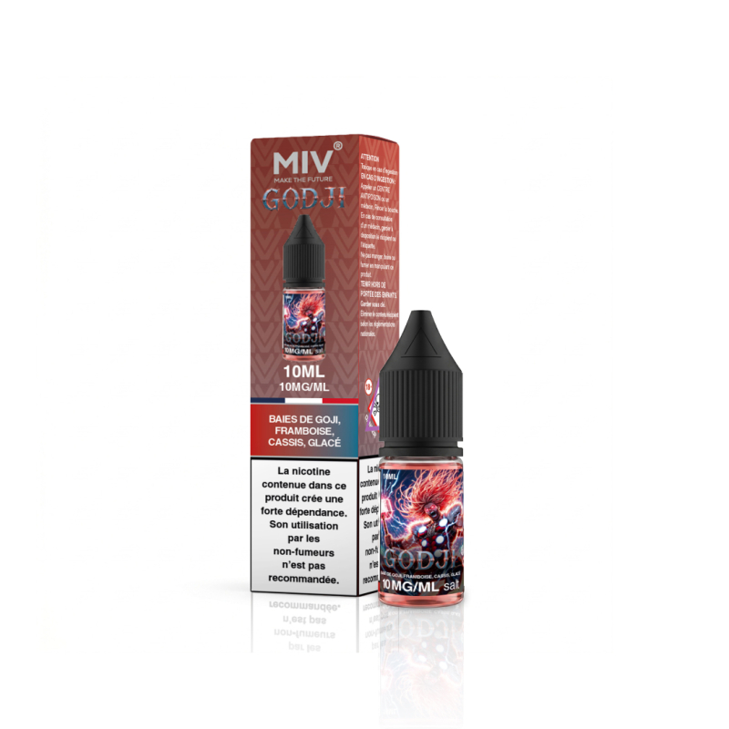 E-liquide MIV Salt Nico 20mg flacon 10ml vendu à l'unité parmi 15 saveurs