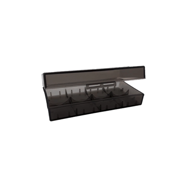 Boîte Rangement 2 Accus 18650 – Boîtier de Protection 5 boîte rangement 2 accus 18650 pour rangement et transport
