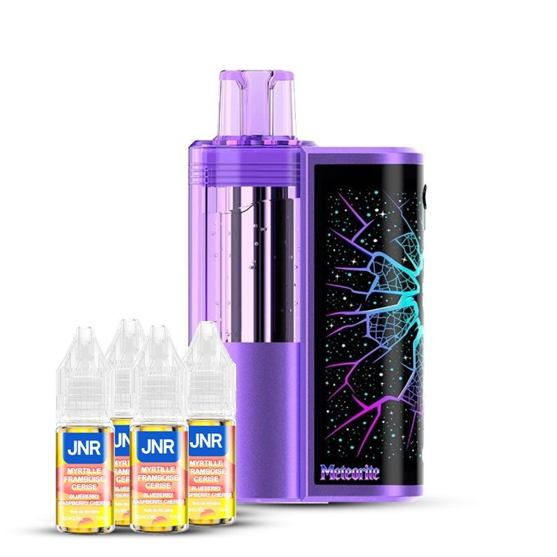 Meteorite 100K JNR avec 4 flacons 10ml 20mg ou 0mg